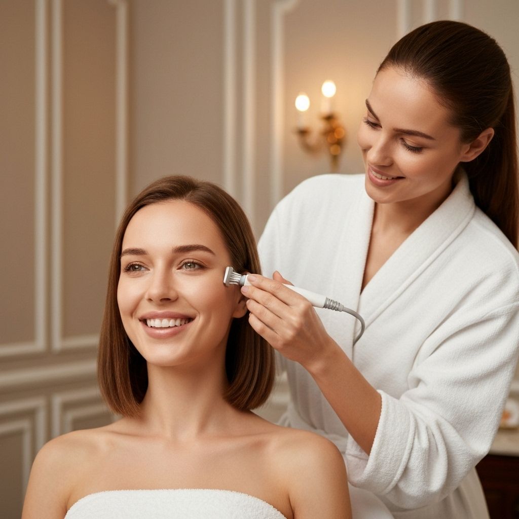 Professionelles Microneedling für jugendliche Haut